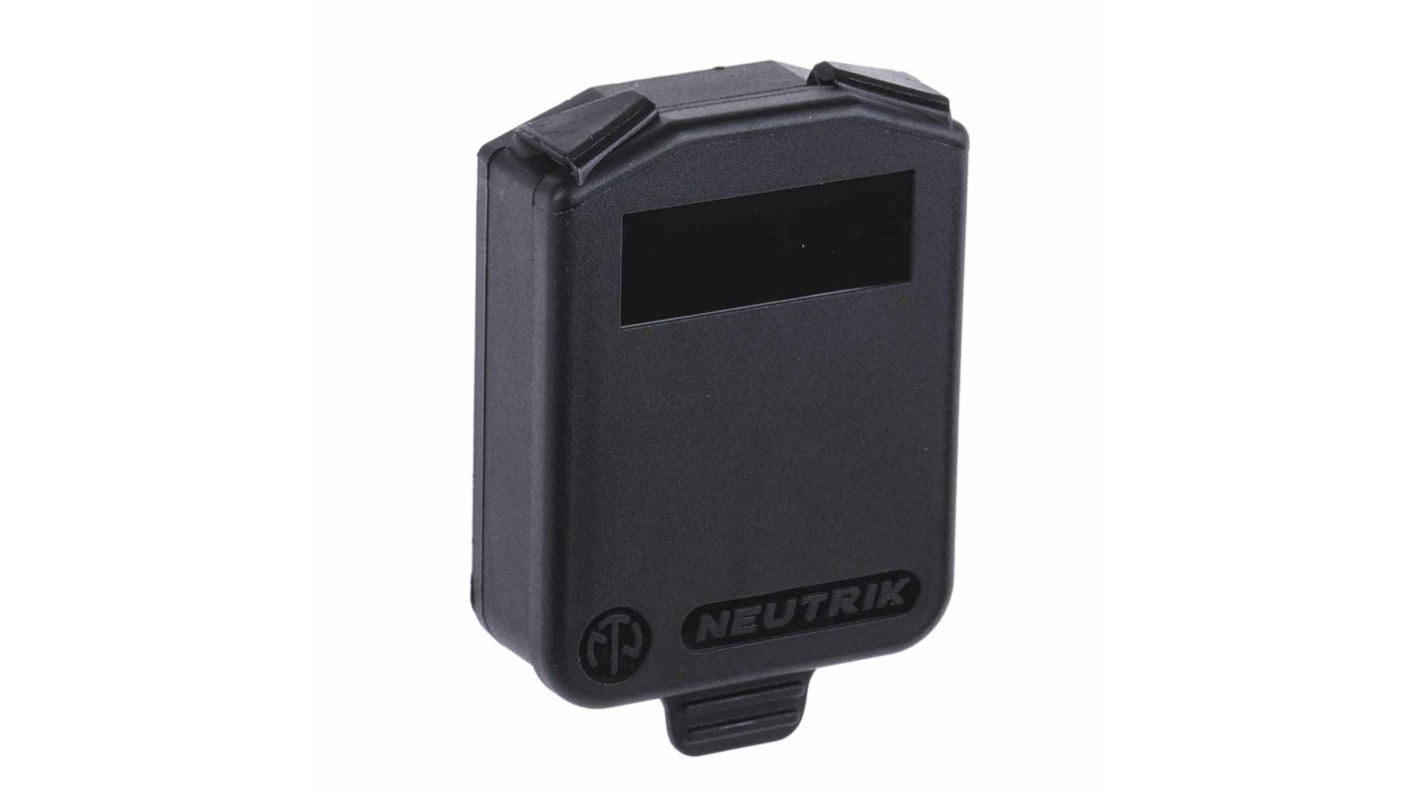 Neutrik, opticalCON MTP Hinged Cover for use with D-Size Chassis Connectors