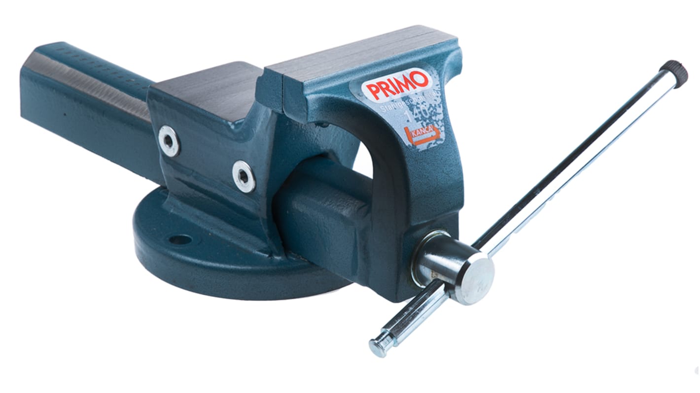 RS PRO Bench Vice x 98mm 140mm x 200mm 16.5kg