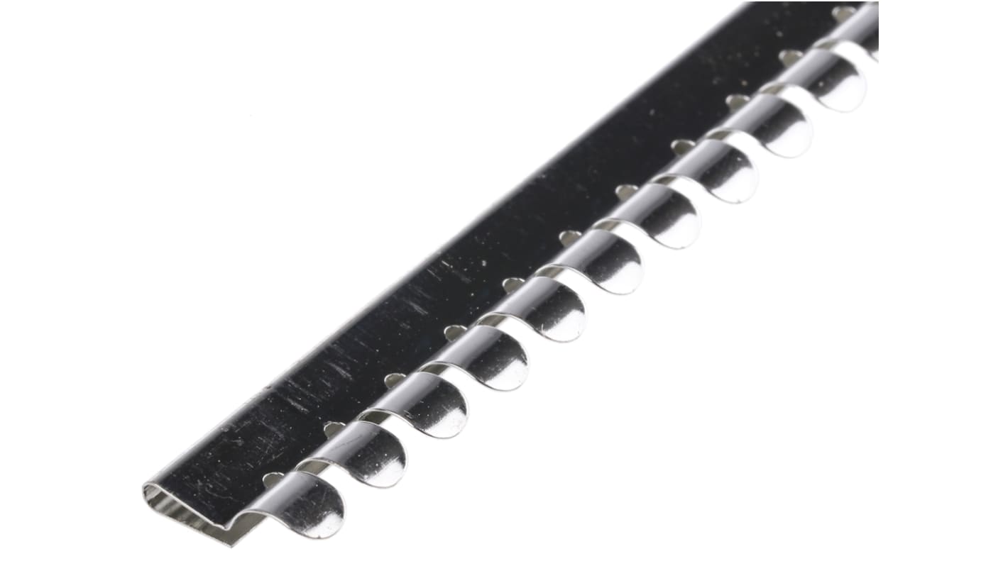 FS-037-110-CL-T, Shielding Strip of Beryllium Copper With Self-Adhesive 406mm x 11mm x 3.05mm
