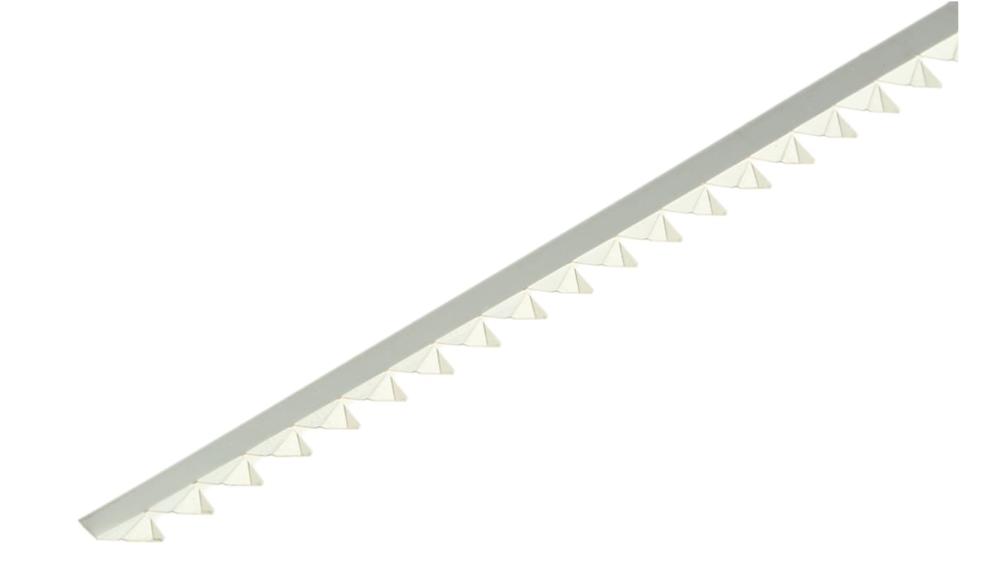 UVOX 屏蔽条, 自粘式固定, 铍铜合金制, 500mm长x7.6mm宽x1.8mm厚