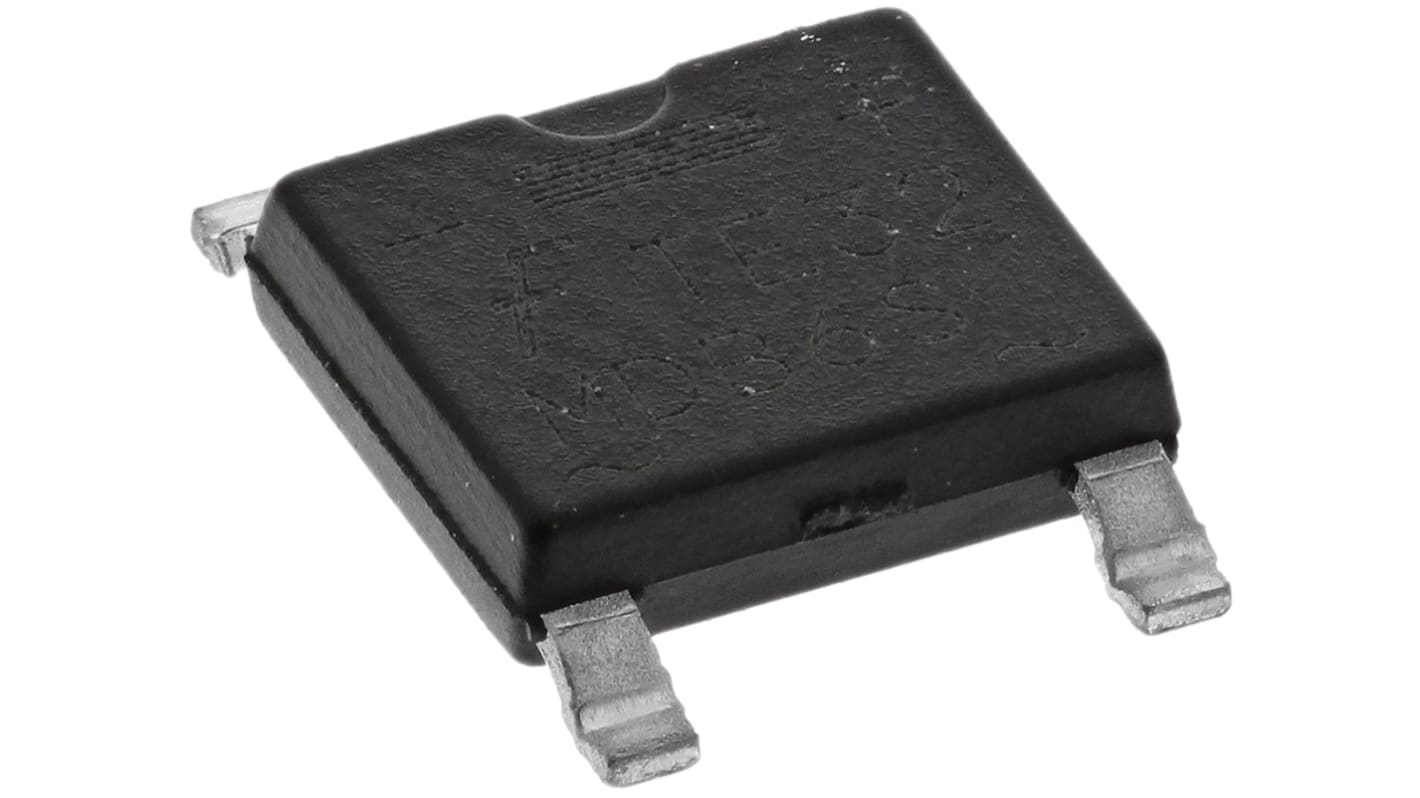 onsemi Bridge Rectifier, 1A, 600V, 4-Pin