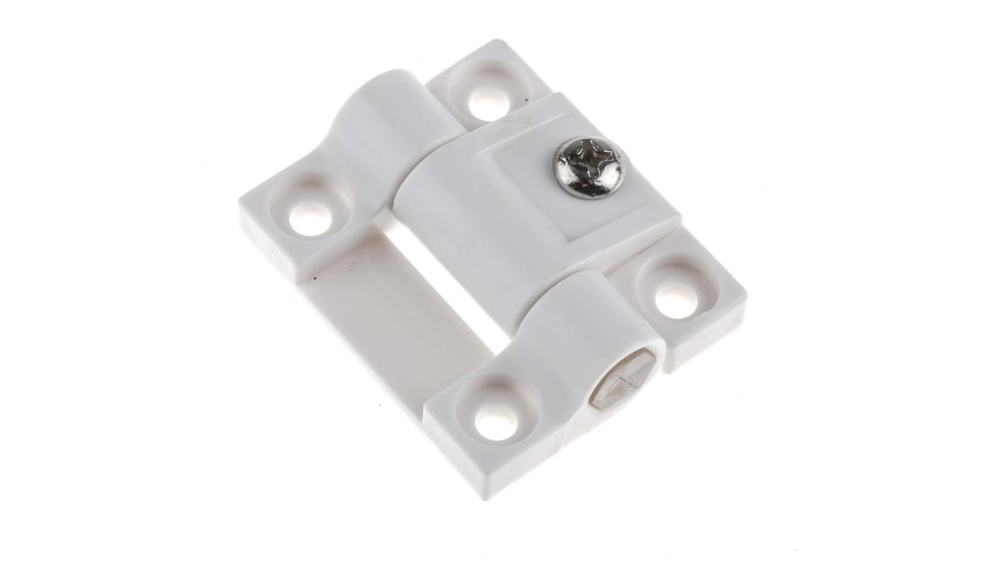 RS PRO Friction Hinge, Screw Fixing, 43mm x 37mm x 6mm