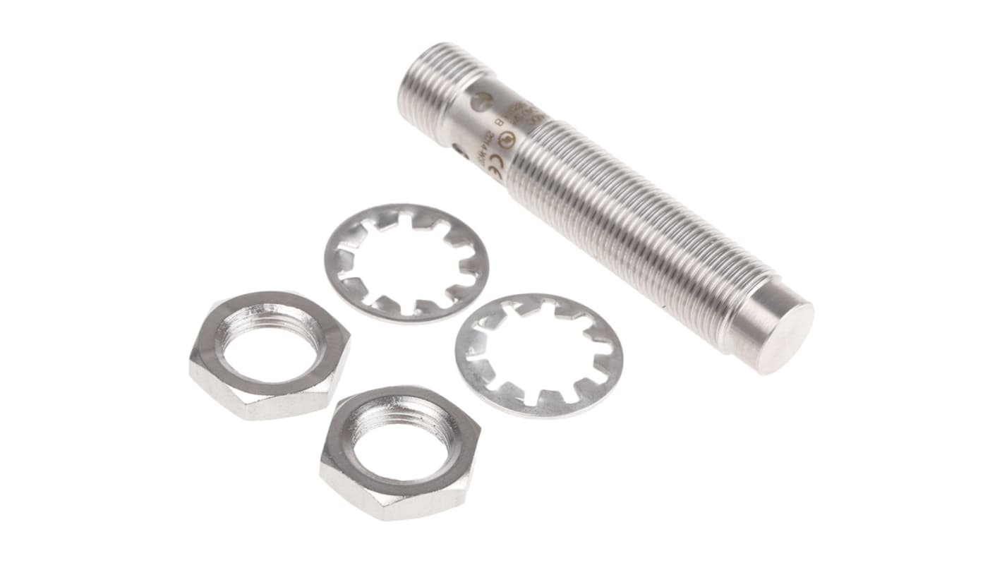 Rs-Online Sensore di prossimità Cilindro filettato Telemecanique Sensors M12 rilevamento 10 mm 12 → 24 V c.c