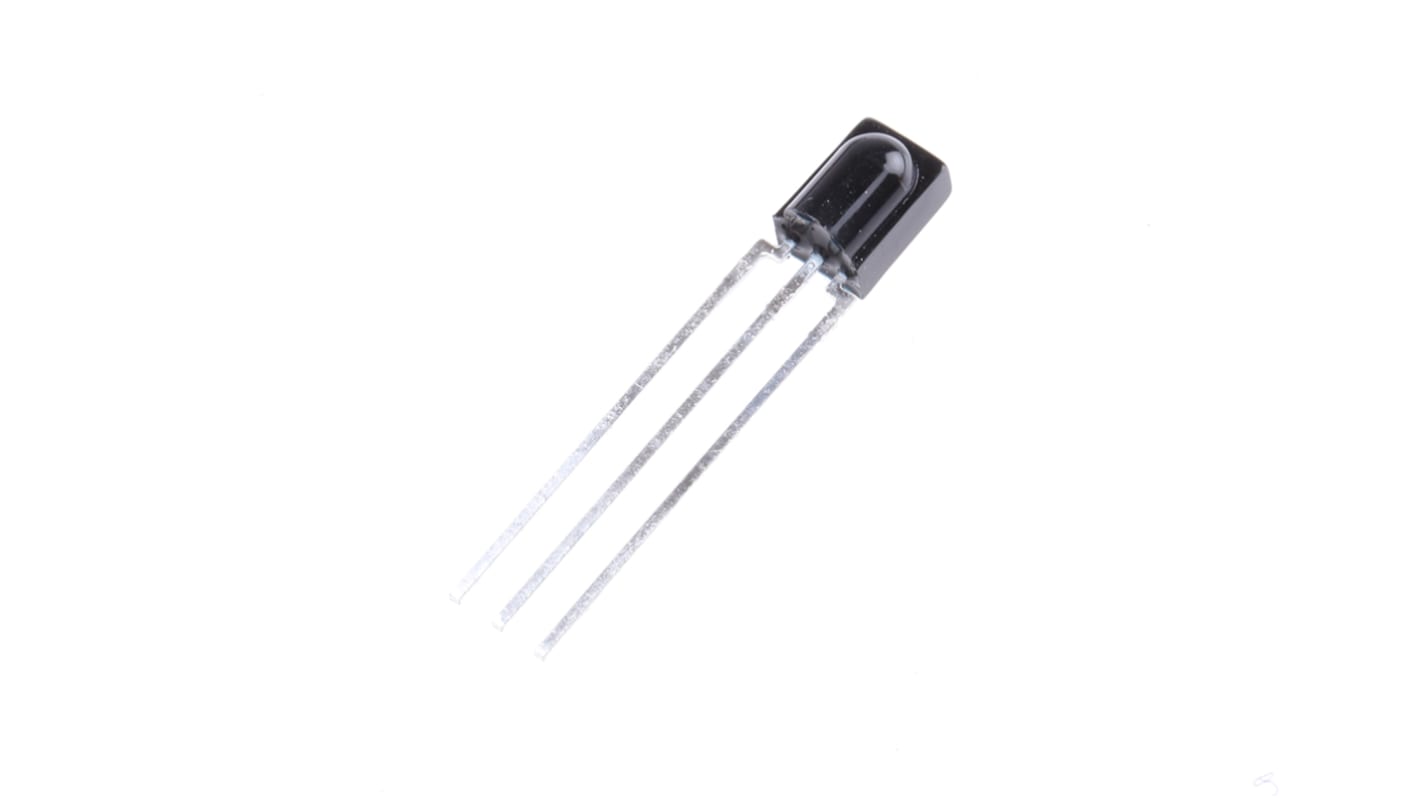 Vishay TSSP58P38, 38kHz IR Receiver, 950nm ±45 °, 40m Range, 2.5 V - 5.5V, Through Hole, 5 x 2.8 x 6.95mm