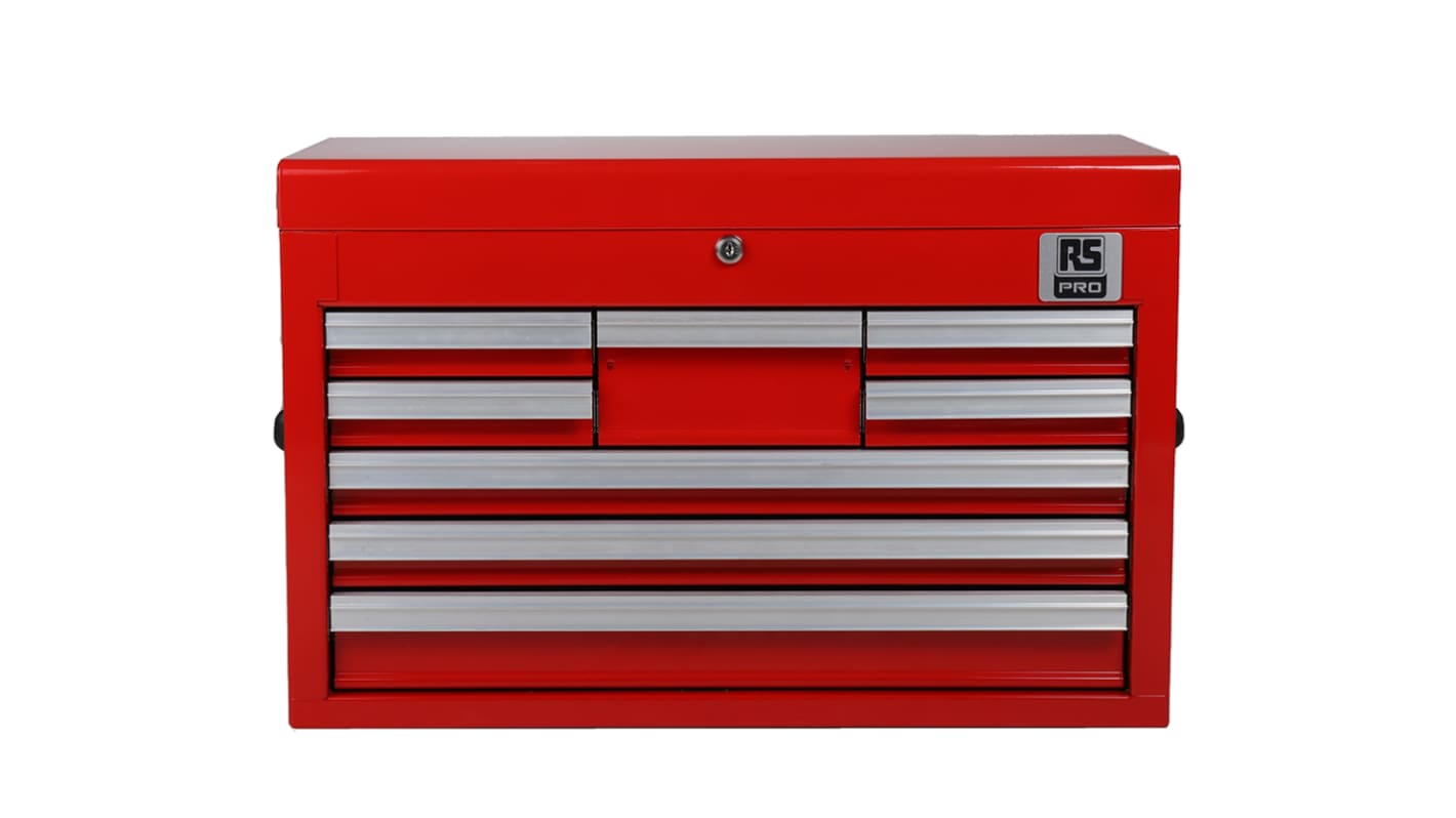 Coffret à outils RS PRO en Acier 8 tiroirs