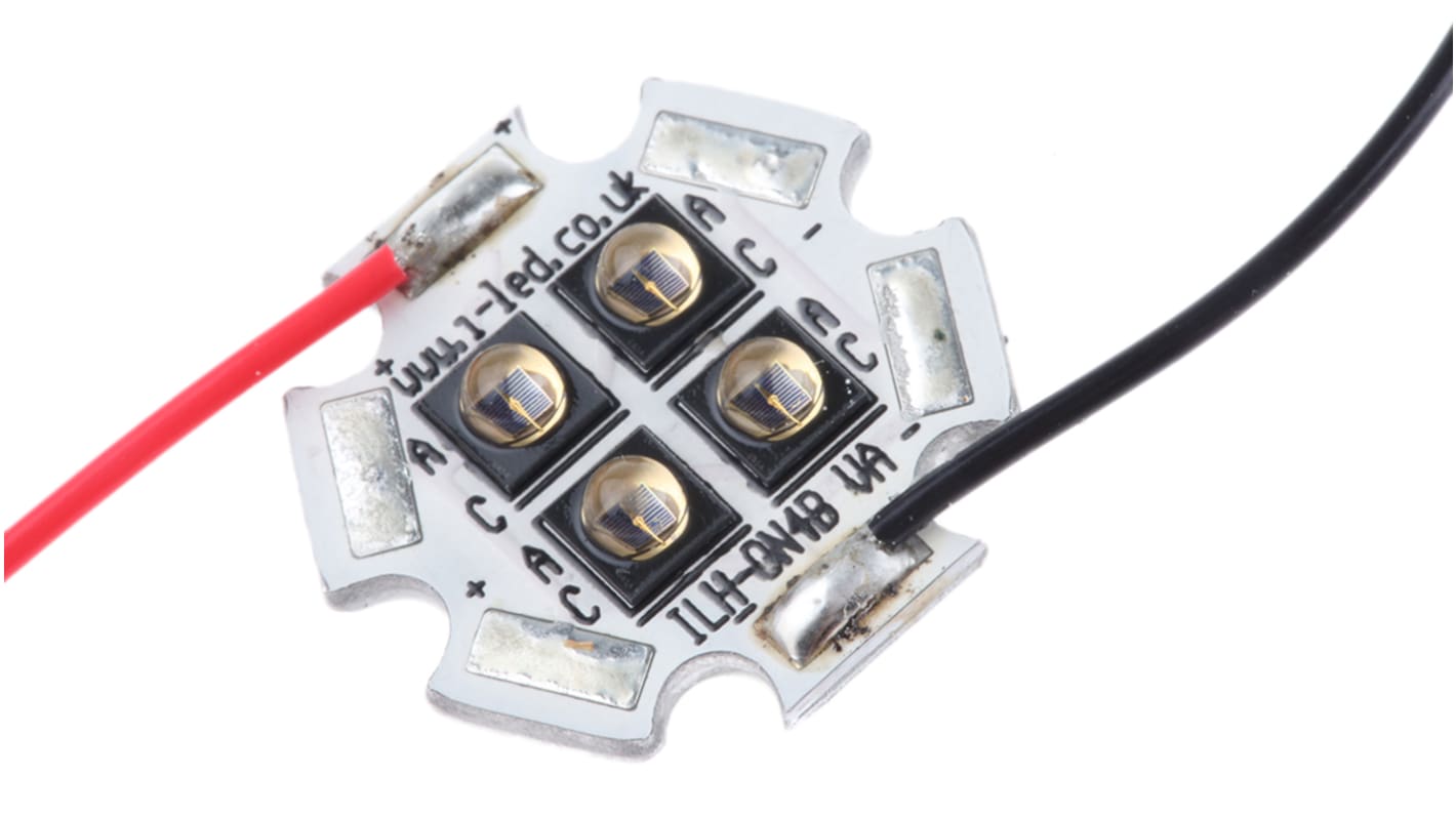 ILH-IO04-94SL-SC201-WIR200. ILS, OSLON Black PowerStar 940nm IR LED Array, PCB SMD package