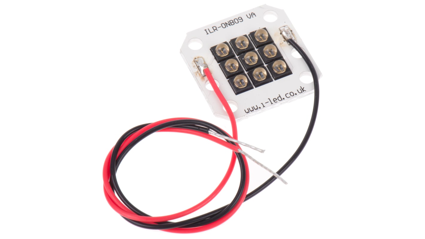 Lampada a gruppi di LED IR ILS, SMD, intensità 8415 mW, lungh. d'onda 940nm, PCB