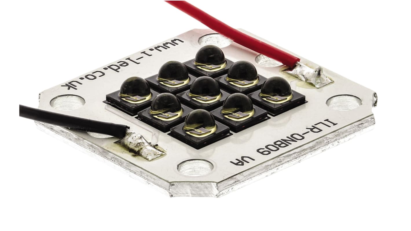 Lampada a gruppi di LED IR ILS, SMD, intensità 5400mW/sr, lungh. d'onda 850nm, PCB