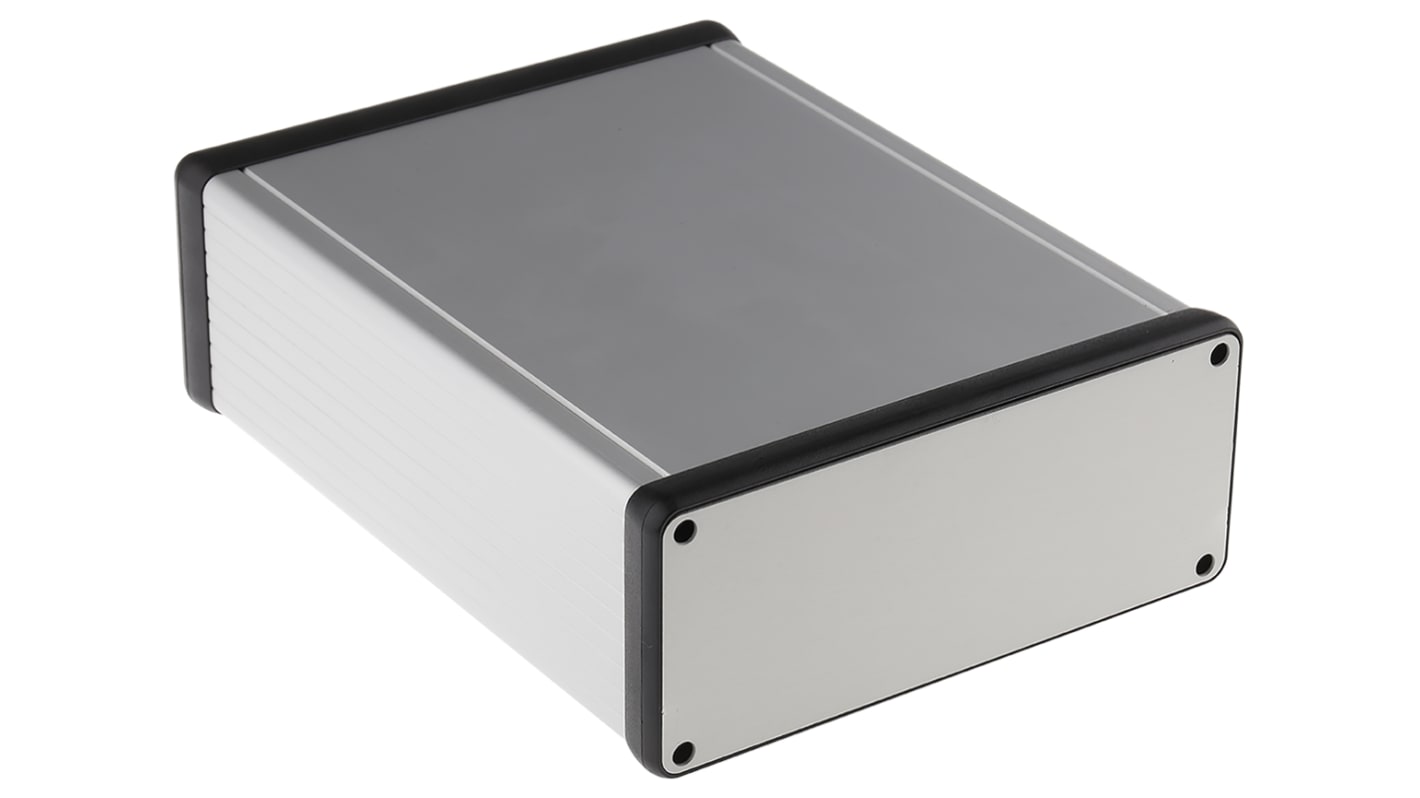 Contenitore Hammond in Alluminio 160 x 125 x 51.5mm, col. Argento anodizzato, IP54