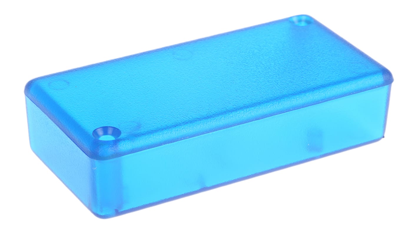 Hammond 1551 Series Blue ABS Enclosure, IP54, Blue Lid, 80 x 40 x 20mm