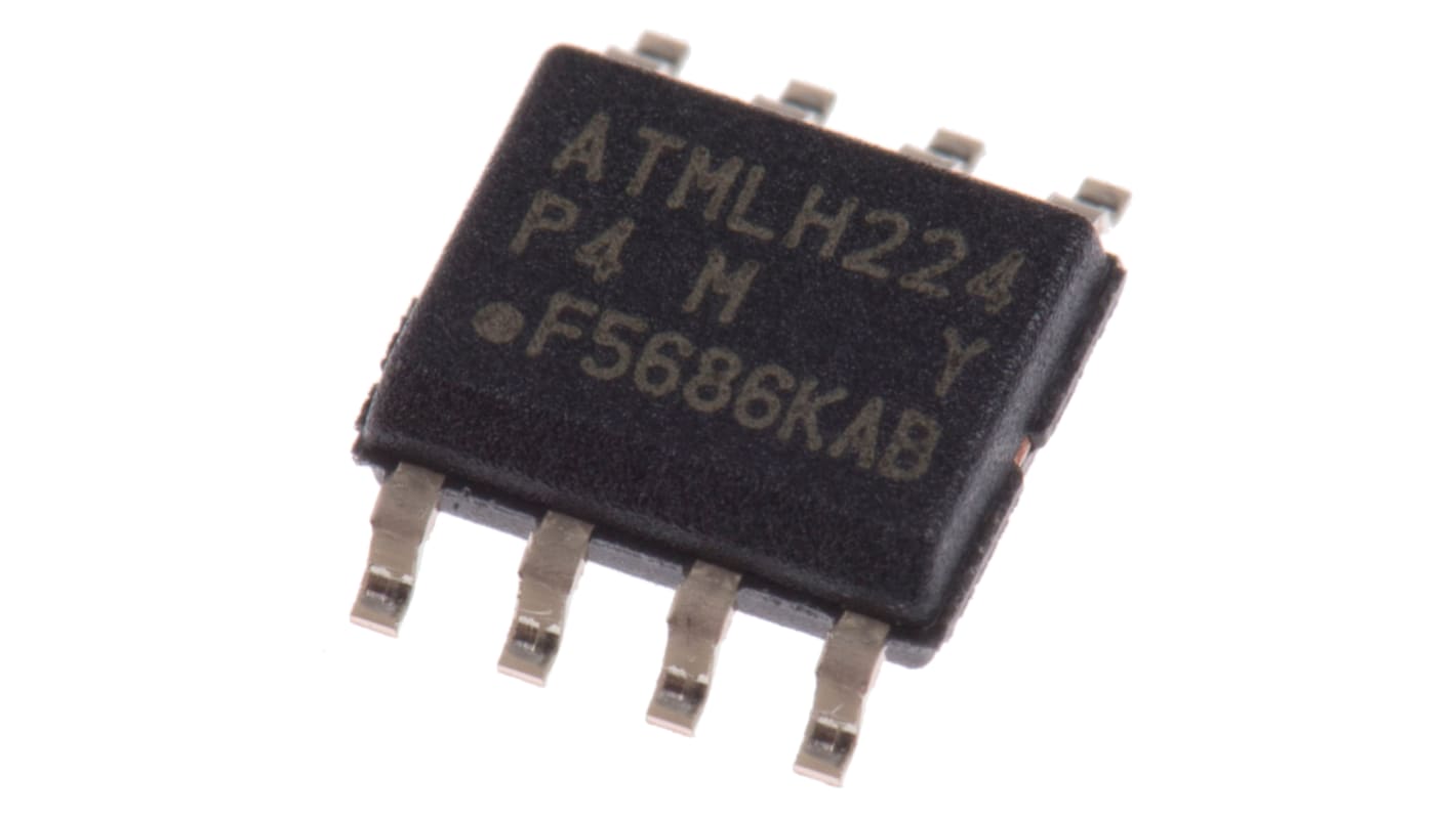 アトメル, EEPROM, 2kbit, シリアル-I2C, 8 Pin, AT24MAC402-SSHM-T