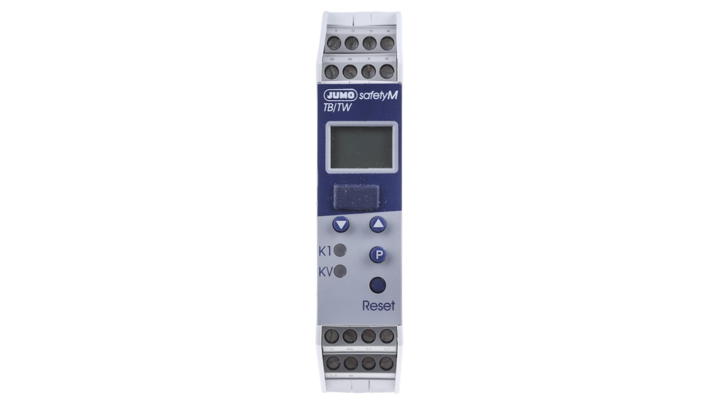 Rs-Online Limitatore di temperatura Jumo safetyM TB/TW 110 → 240 V ac 22 5 x 109mm 2 uscite Relè