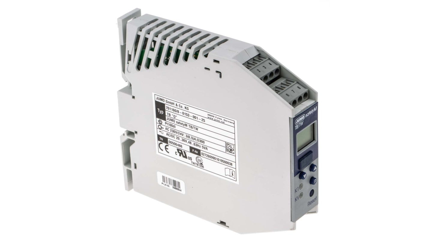 Rs-Online Limitatore di temperatura Jumo safetyM TB/TW 20→ 30 V c.a./c.c. 2 uscite Relè