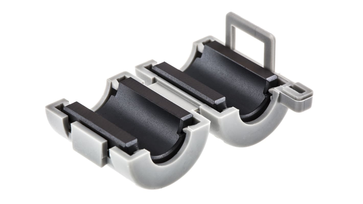 TDK Openable Ferrite Sleeve, 15 Dia. X 18mm, For Suppression Components, Apertures: 1, Diameter 7mm