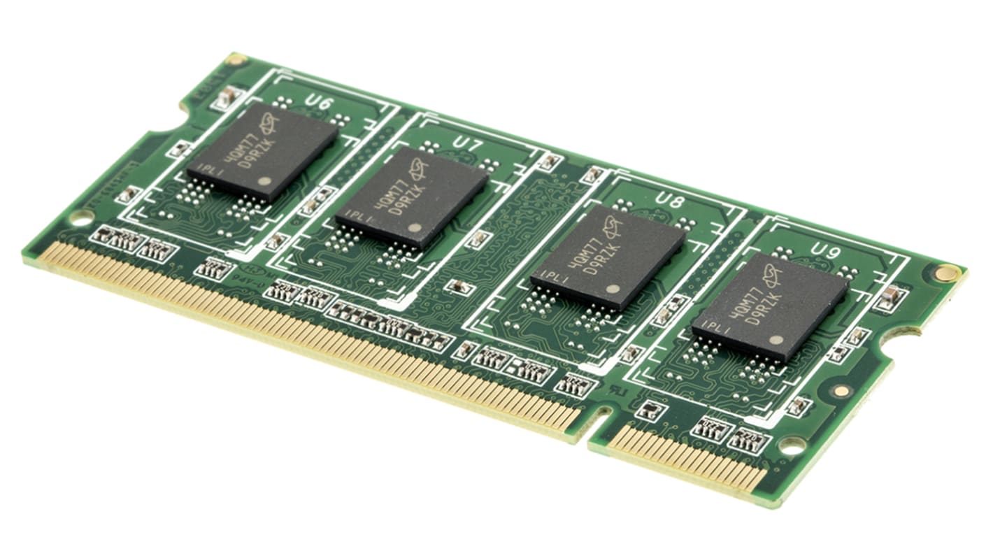 Crucial 1 GB DDR2 Laptop RAM, 667MHz, SODIMM, 1.8V