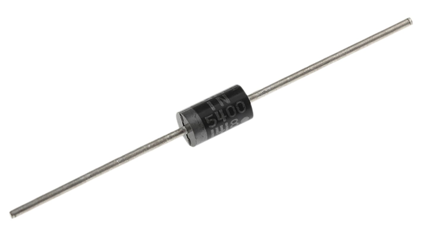 Dioda 1N5400G Silikonový přechod, DO-201AD, počet kolíků: 2 1V
