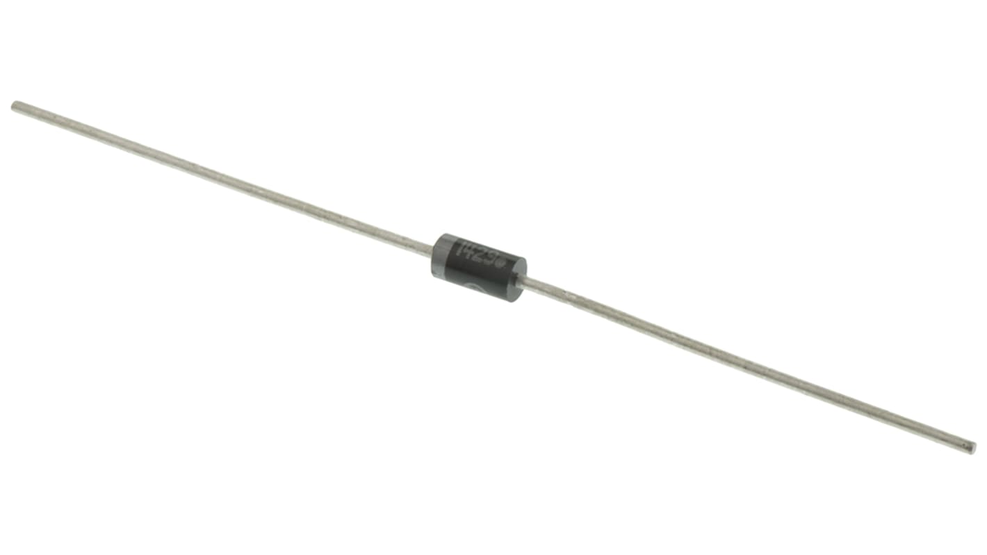 onsemi 40V 1A, Schottky Diode, 2-Pin DO-41 1N5819G