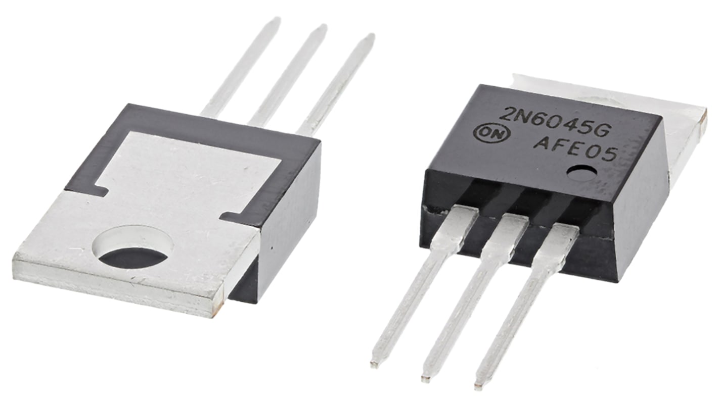 onsemi NPN Darlington-Transistor 100 V 8 A HFE:100, TO-220AB 3-Pin Einfach