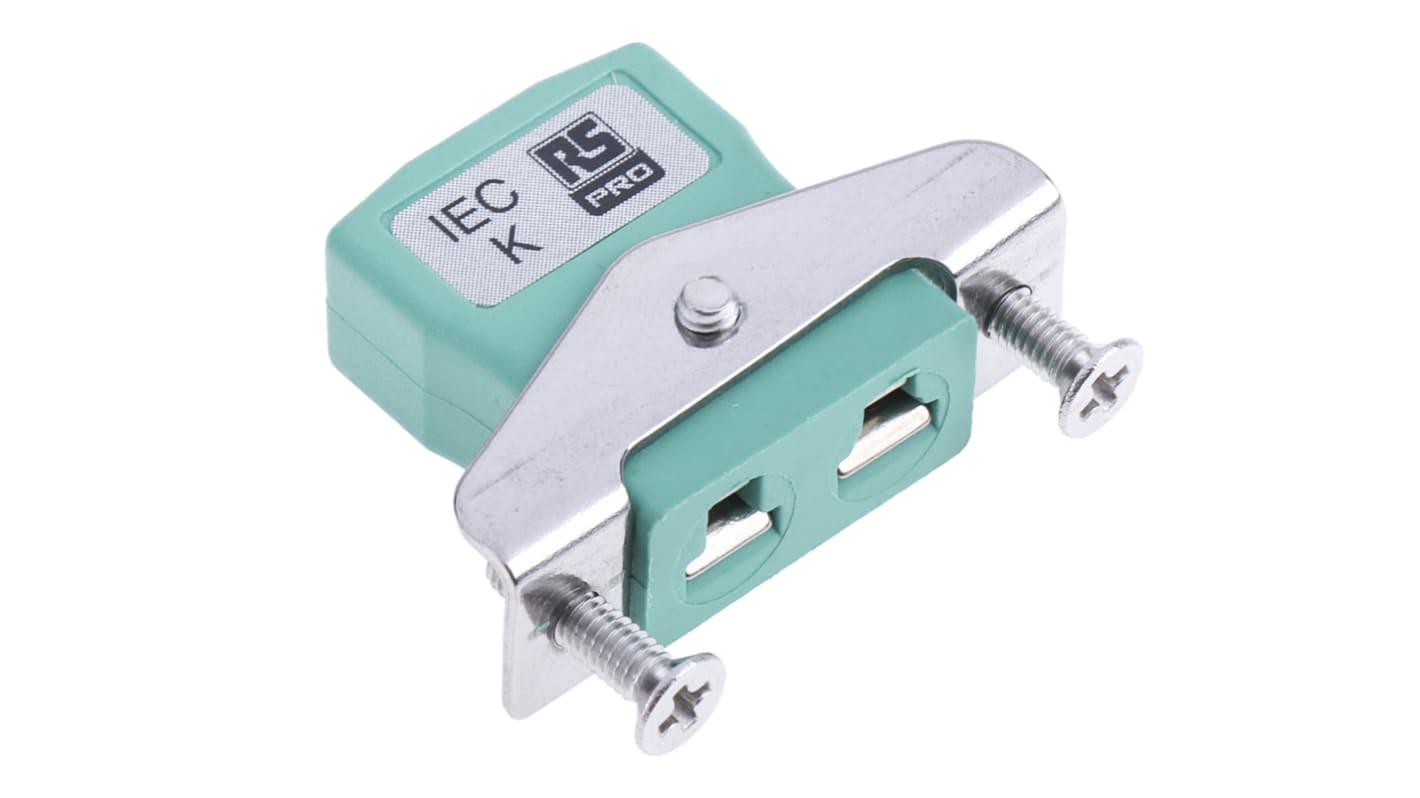RS PRO Miniature Thermocouple Connector for Use with Type K Thermocouple, 4mm Probe, IEC, RoHS Compliant Standard