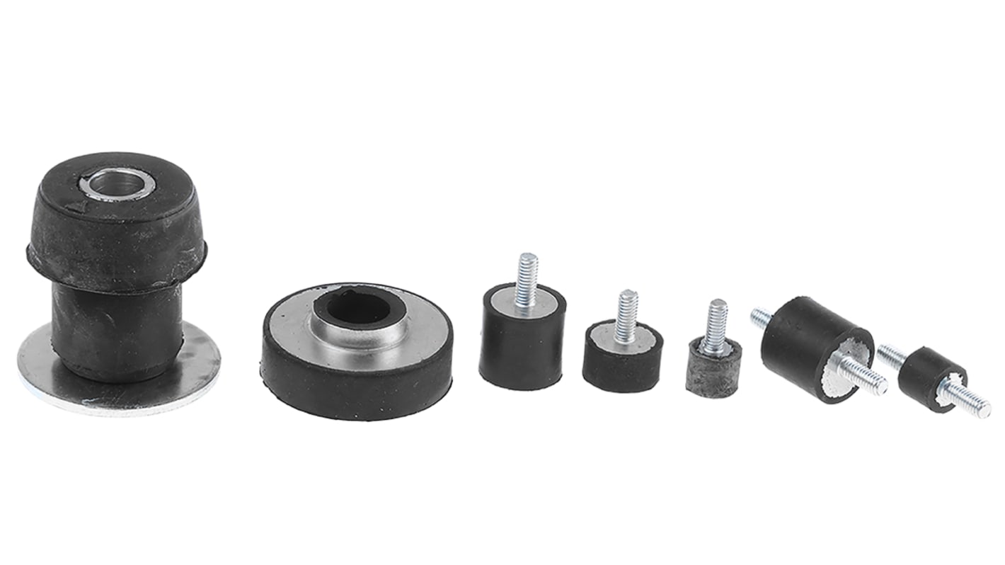 FIBET 7 piece Anti Vibration Kit, 132daN max load