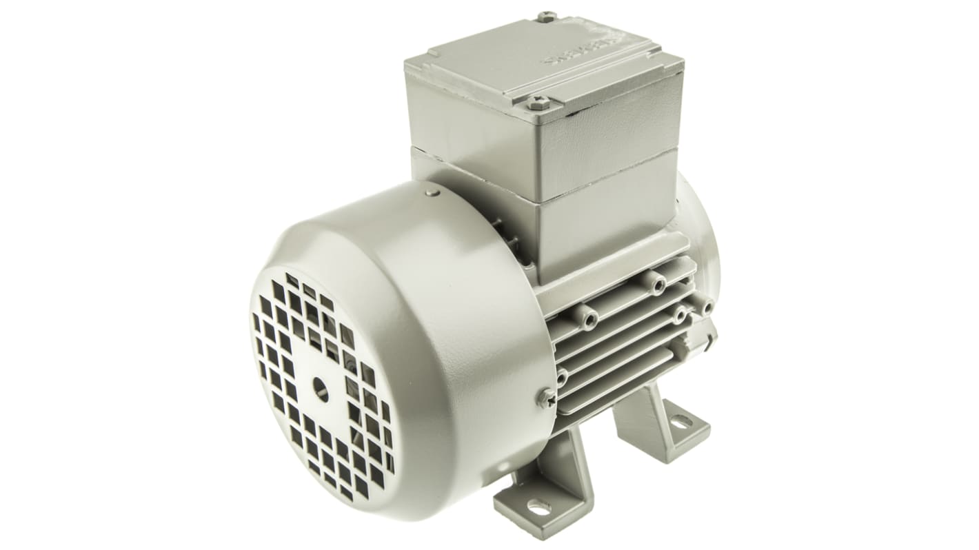 Siemens 1LA7 Reversible Induction AC Motor, 0.12 kW, IE1, 3 Phase, 4 Pole, 230 V, 400 V, Foot Mounting