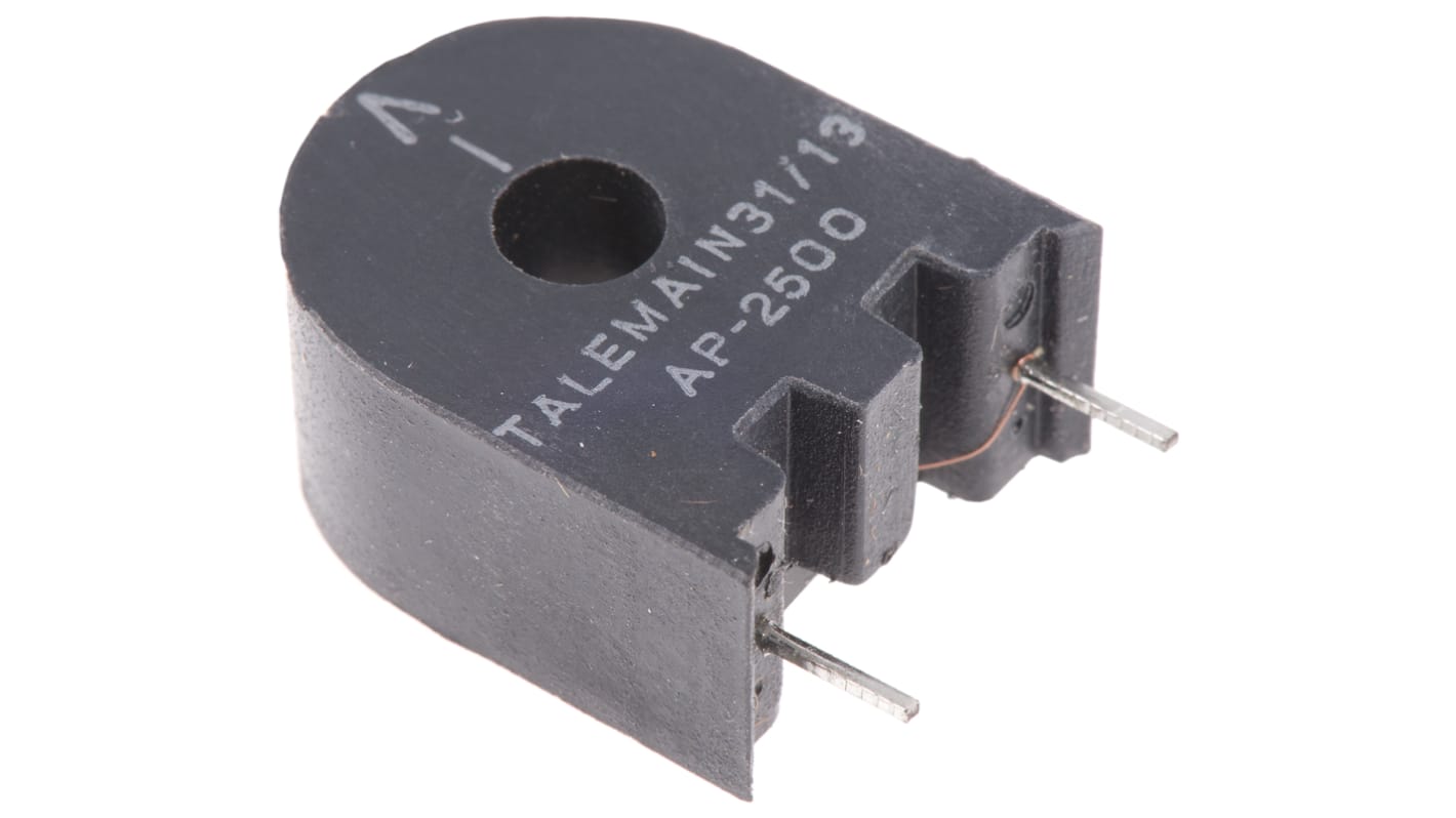 Transformador de corriente Nuvotem Talema AP-2, entrada 15A, ratio: 15:1, Ø int. 5mm, dim. 17,2 x 9,53 x 20,4 mm