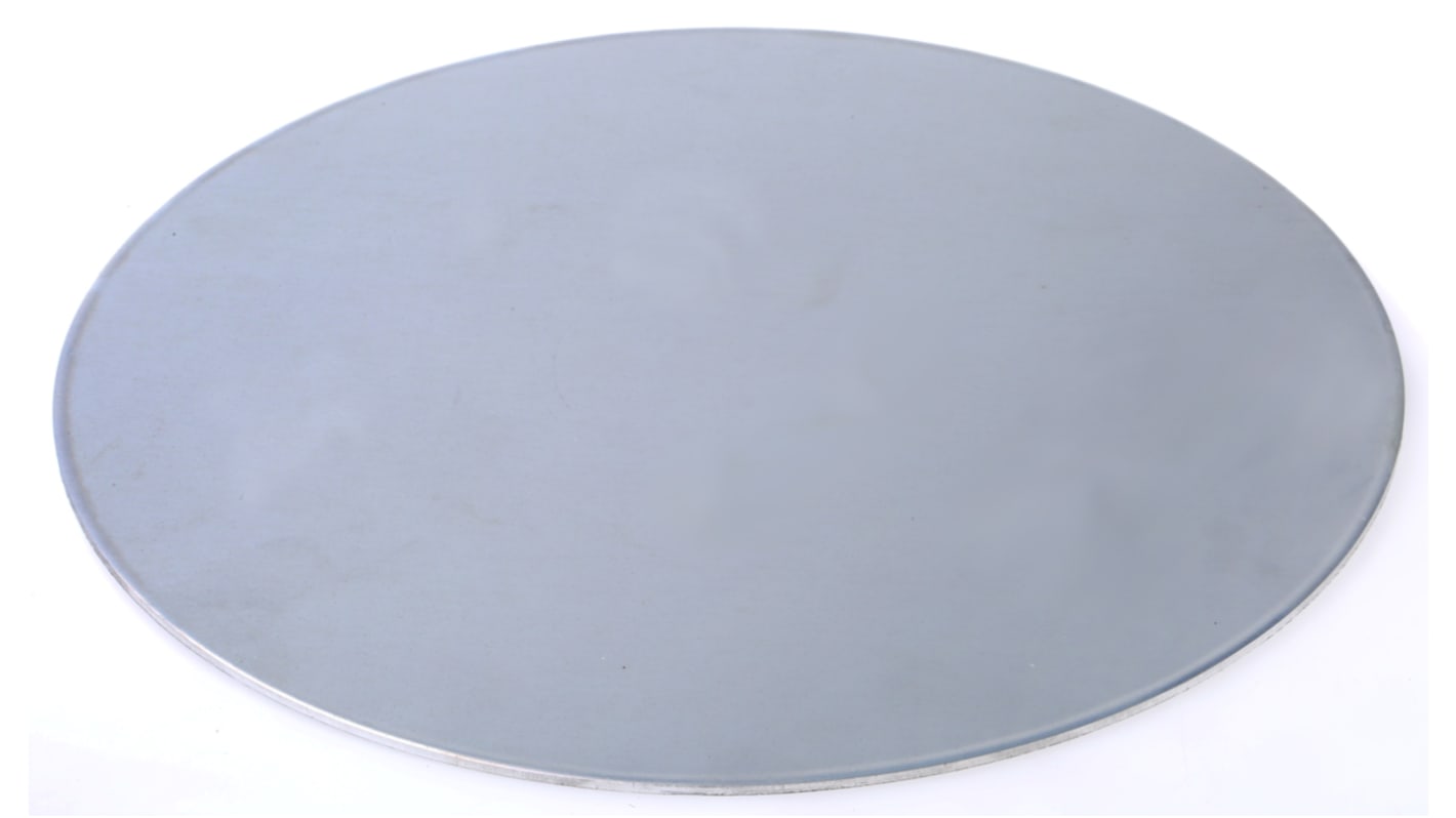 RS PRO Aluminium Circle Metal Sheet, 300mm Dia, 2.5mm Thick