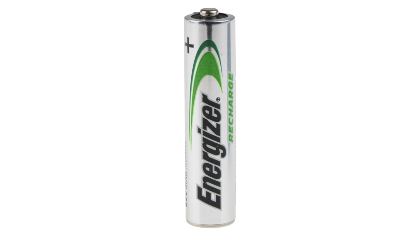 Energizer NiMH Rechargeable AAA Battery, 800mAh, 1.2V