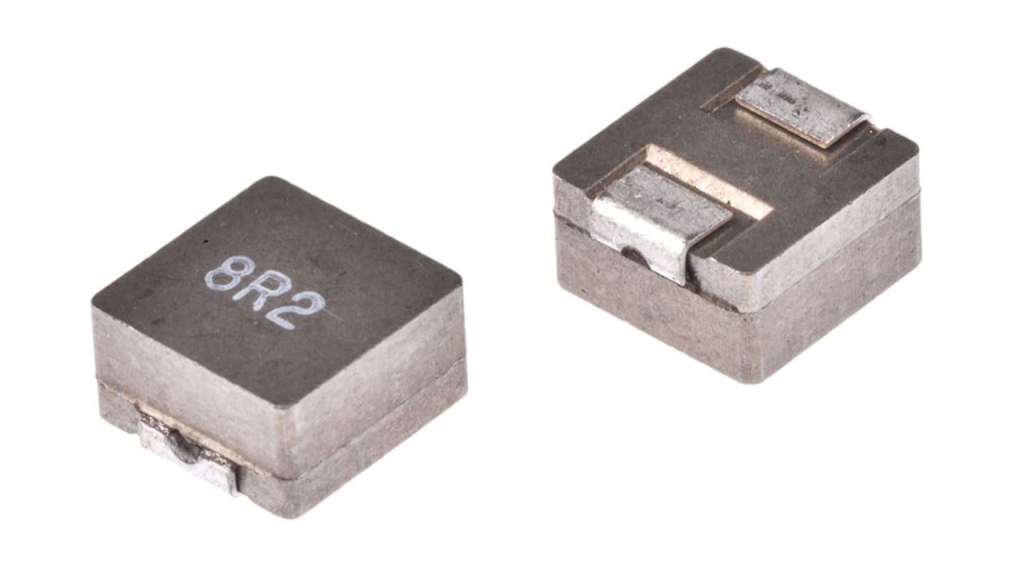 Bourns, SRP6540, 6540 Shielded Wire-wound SMD Inductor with a Powdered Iron Core, 8.2 μH ±20% Wire-Wound 4.5A Idc