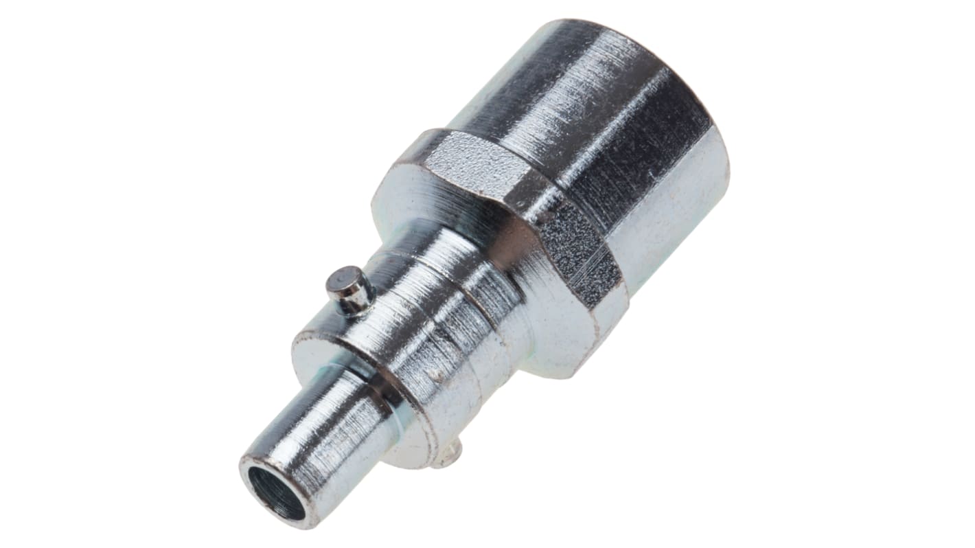 RS PRO Steel Female Pneumatic Quick Connect Coupling, Rp 3/8 Female Threaded