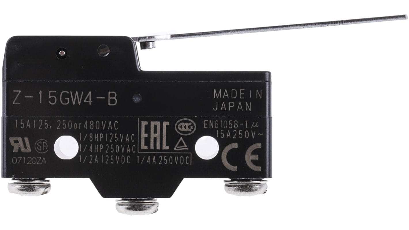 Z-15GW4-B | オムロン リミットスイッチ NO/NC | RS Z-15GW4-B | オムロン リミットスイッチ NO/NC | RS