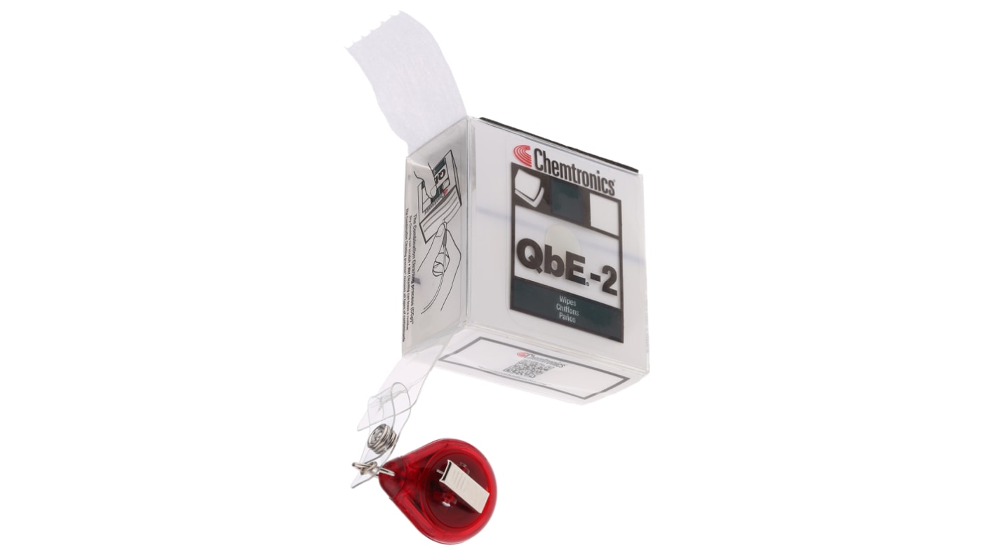 ITW Chemtronics Faseroptikreiniger, Wischtuch, 200 Stck., 70 x 76mm Box