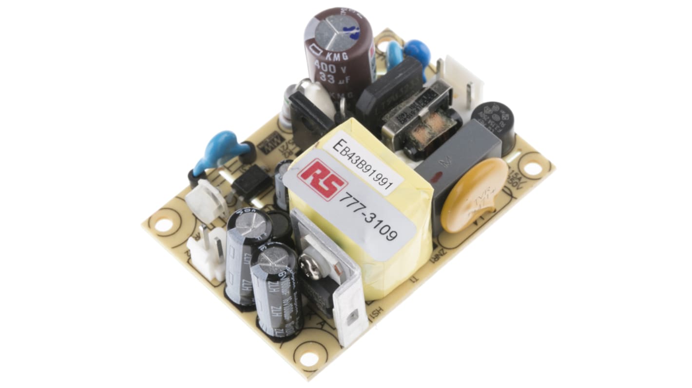 RS-15-5 MEANWELL 15W 3A 5V Single Output Switching Power