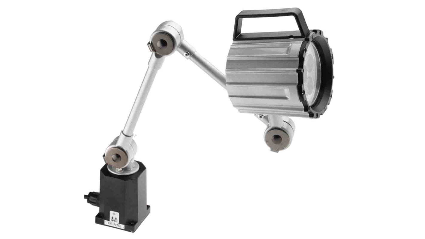 RS PRO LED Machine Light, 100 → 260 V ac, IP65, 430mm Arm Length