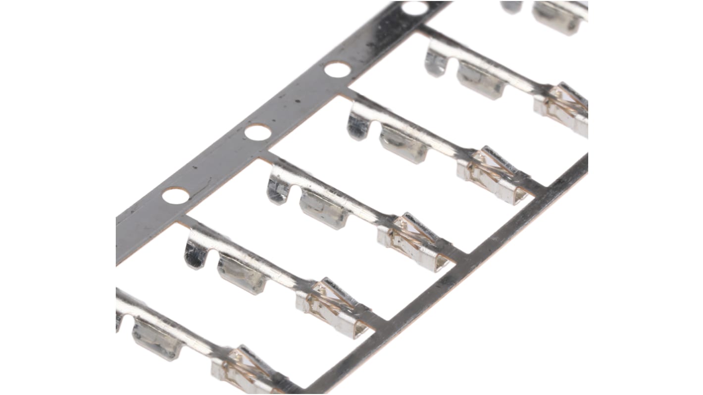 TE Connectivity AMPMODU MOD IV Series Female Crimp Terminal, 24AWG Min, 20AWG Max