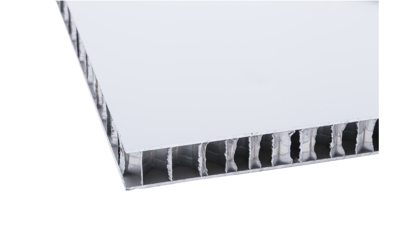 RS PRO Aluminium Metal Sheet 600mm x 600mm, 15mm Thick