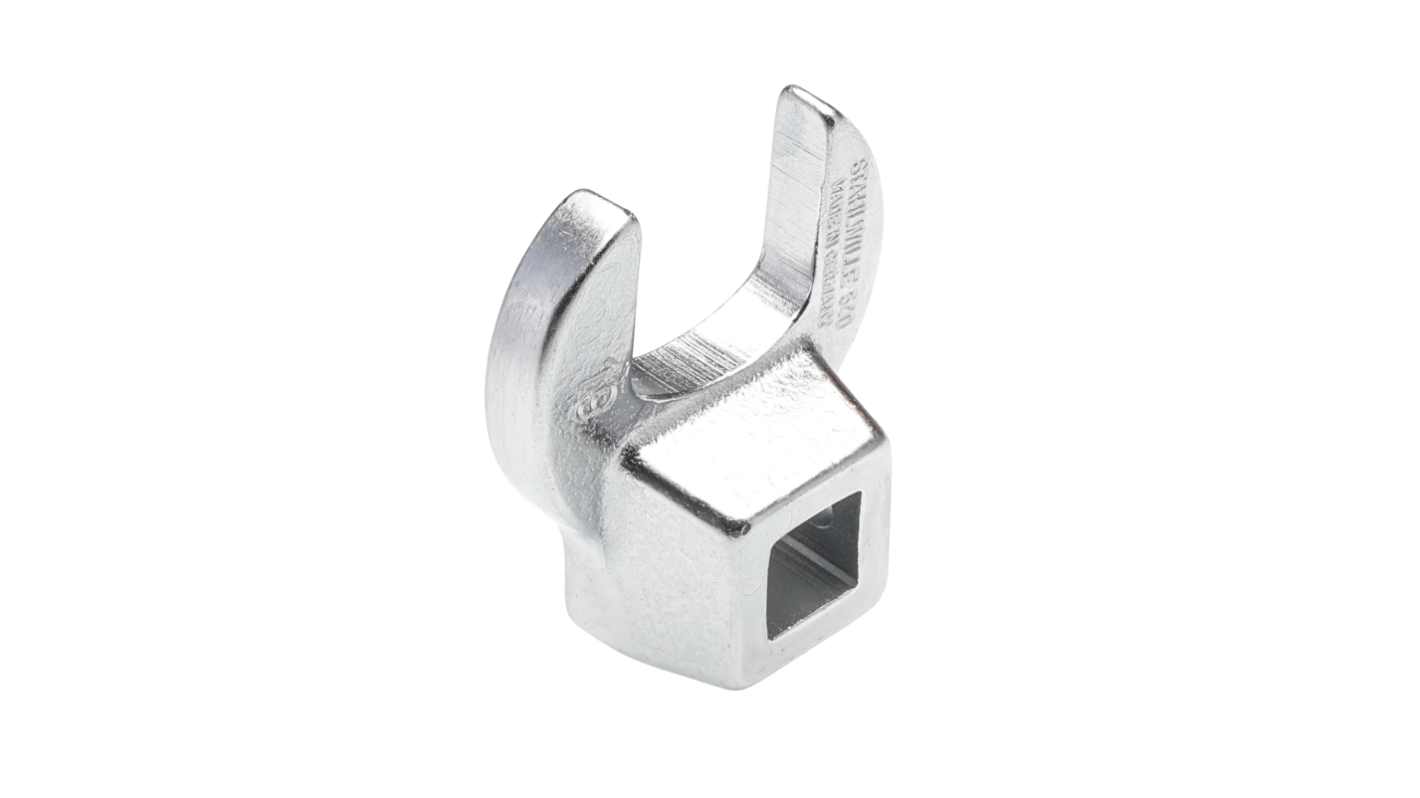 STAHLWILLE 540 Series Crow Foot Spanner Head, 19 mm, 3/8in Insert, Chrome Finish