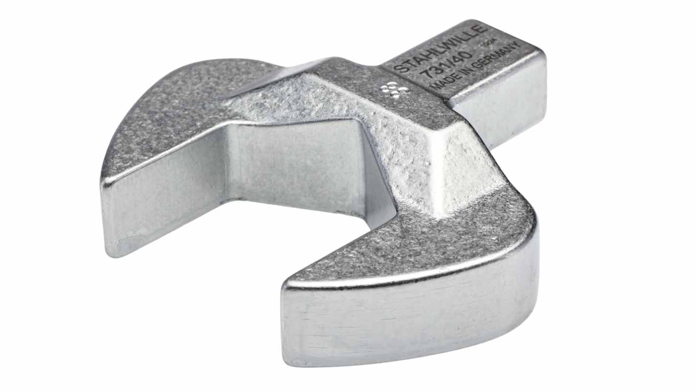 Testa chiave a forchetta STAHLWILLE 731/40, 38,0 mm, Cromato