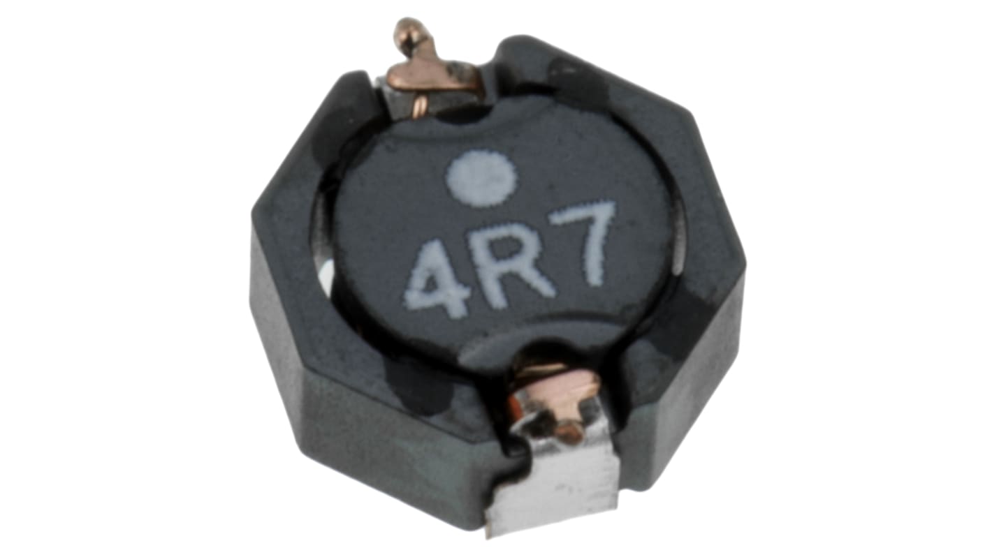 TDK, LTF5022 Shielded Wire-wound SMD Inductor with a Ferrite Core, 4.7 μH ±30% Wire-Wound 2.3A Idc