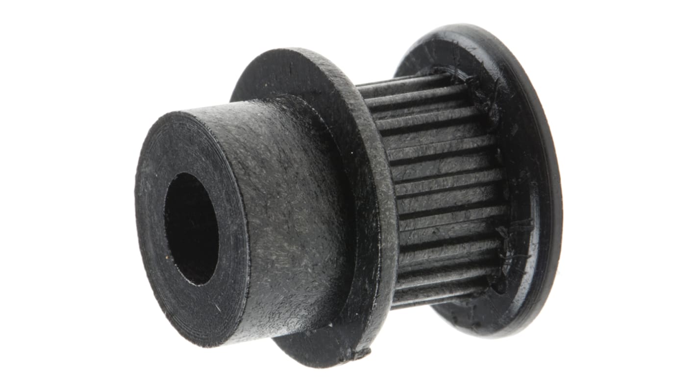 RS PRO GFK Zahnriemenscheibe für 6mm Riemen, 20 Zähne / Teilung 2mm, Bohrung 6mm