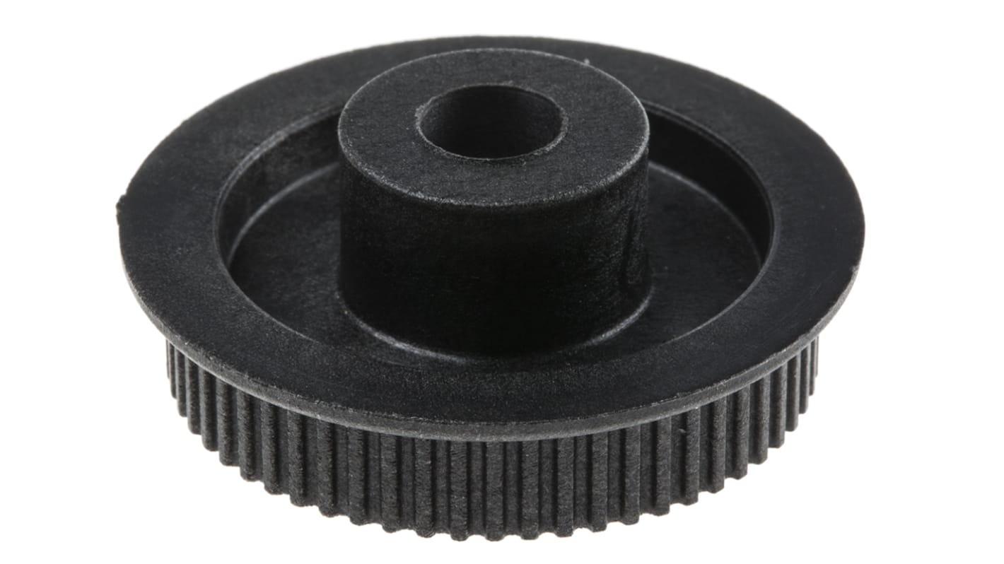 RS PRO Timing Belt Pulley, Glass Filled PC 6mm Belt Width x 2mm Pitch, 60 Tooth
