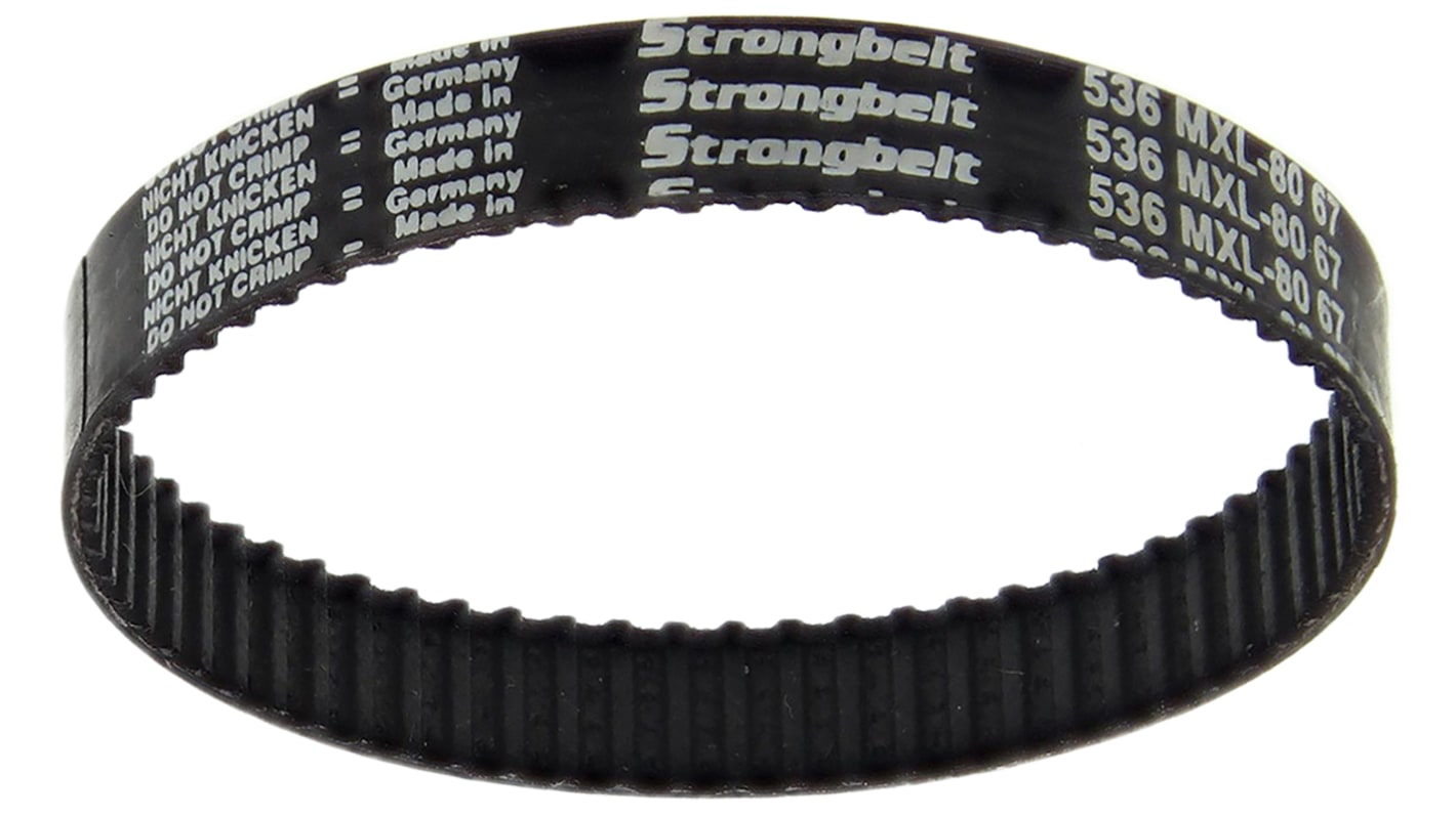 RS PRO Gummi Zahnriemen 67 Zähne, Teilung 2.032mm, Maße 6mm x 136.14mm