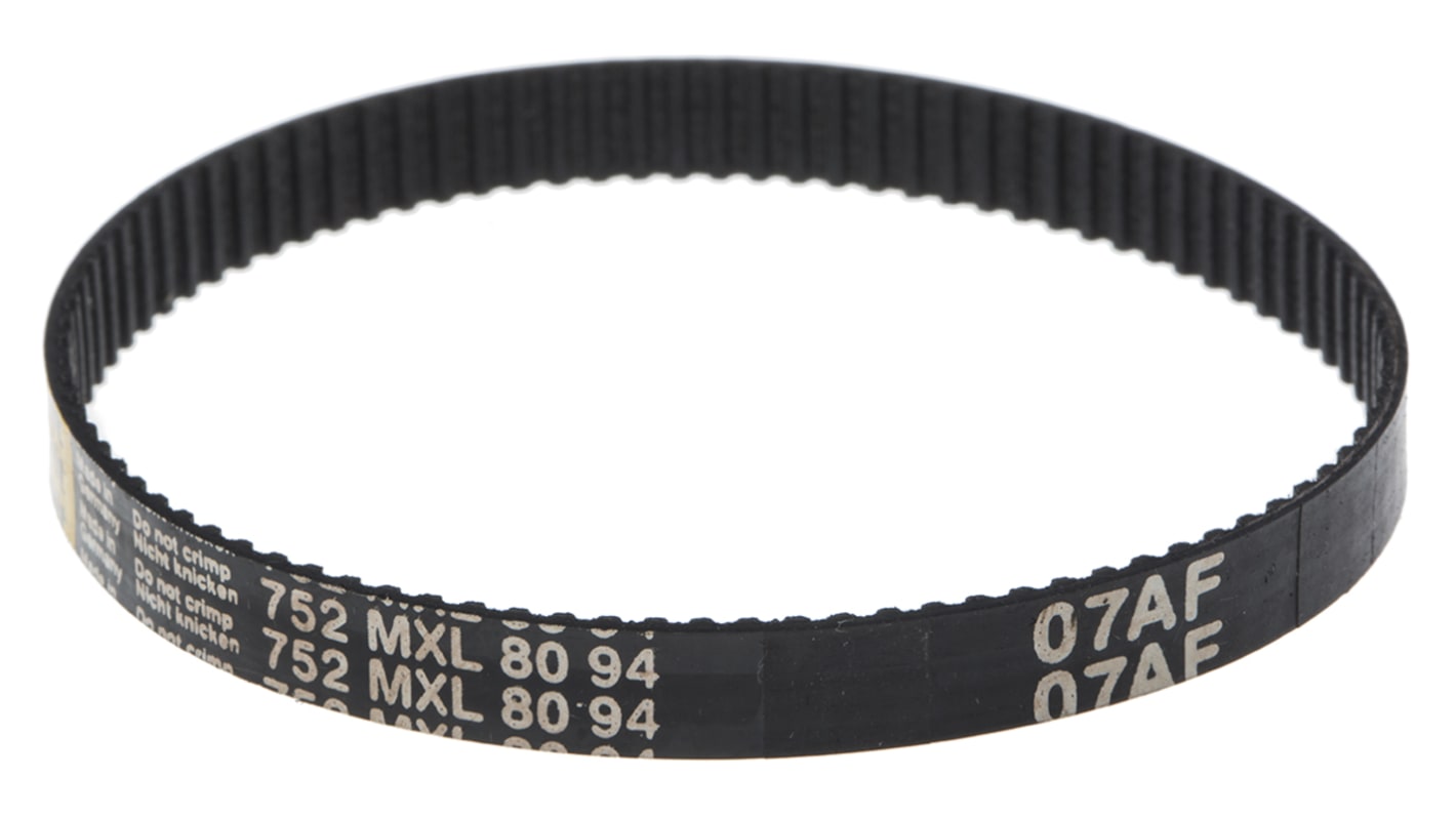 RS PRO Timing Belt, 94 Teeth, 191.01mm Length, 6mm Width