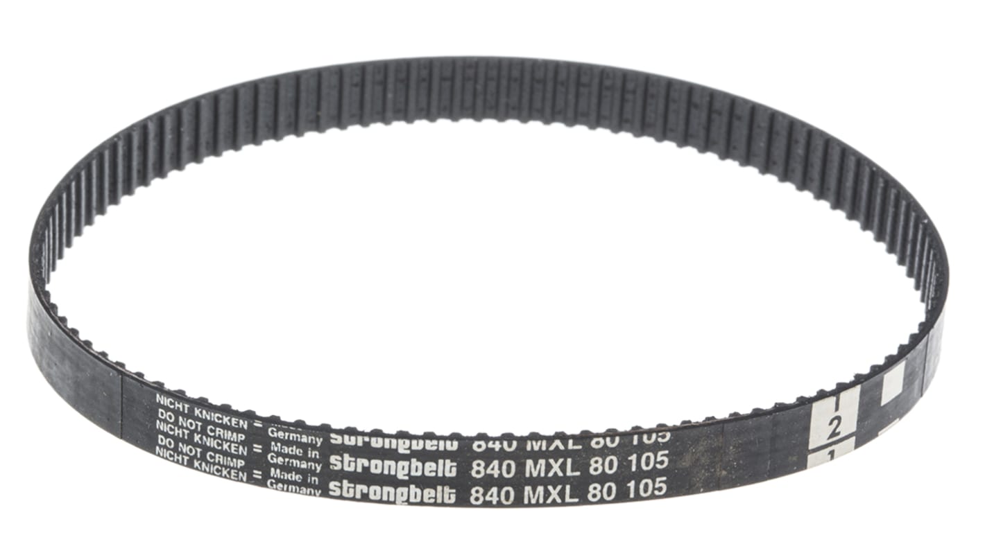 RS PRO タイミングベルト, 幅:6mm, 長さ:213.36mm, 105歯, 2.032mmピッチ