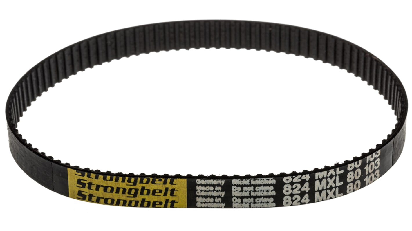 RS PRO タイミングベルト, 幅:6mm, 長さ:209.3mm, 103歯, 2.032mmピッチ