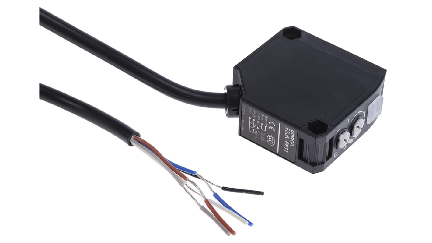 Rs-Online Sensore fotoelettrico Rettangolare Omron a retroriflessione rilevamento 7 m 100 mm uscita Relè