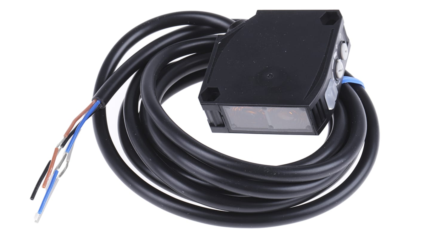 Rs-Online Sensore fotoelettrico Rettangolare Omron a retroriflessione rilevamento 10 mm → 10 m uscita Relè