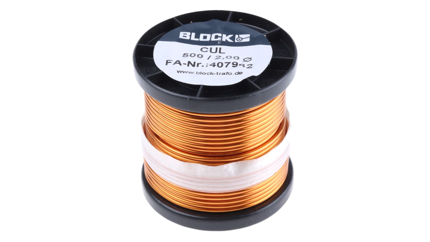 CUL 500/2,00 | Block 銅線2mm 14m | RS CUL 500/2,00 | Block 銅線2mm 14m | RS