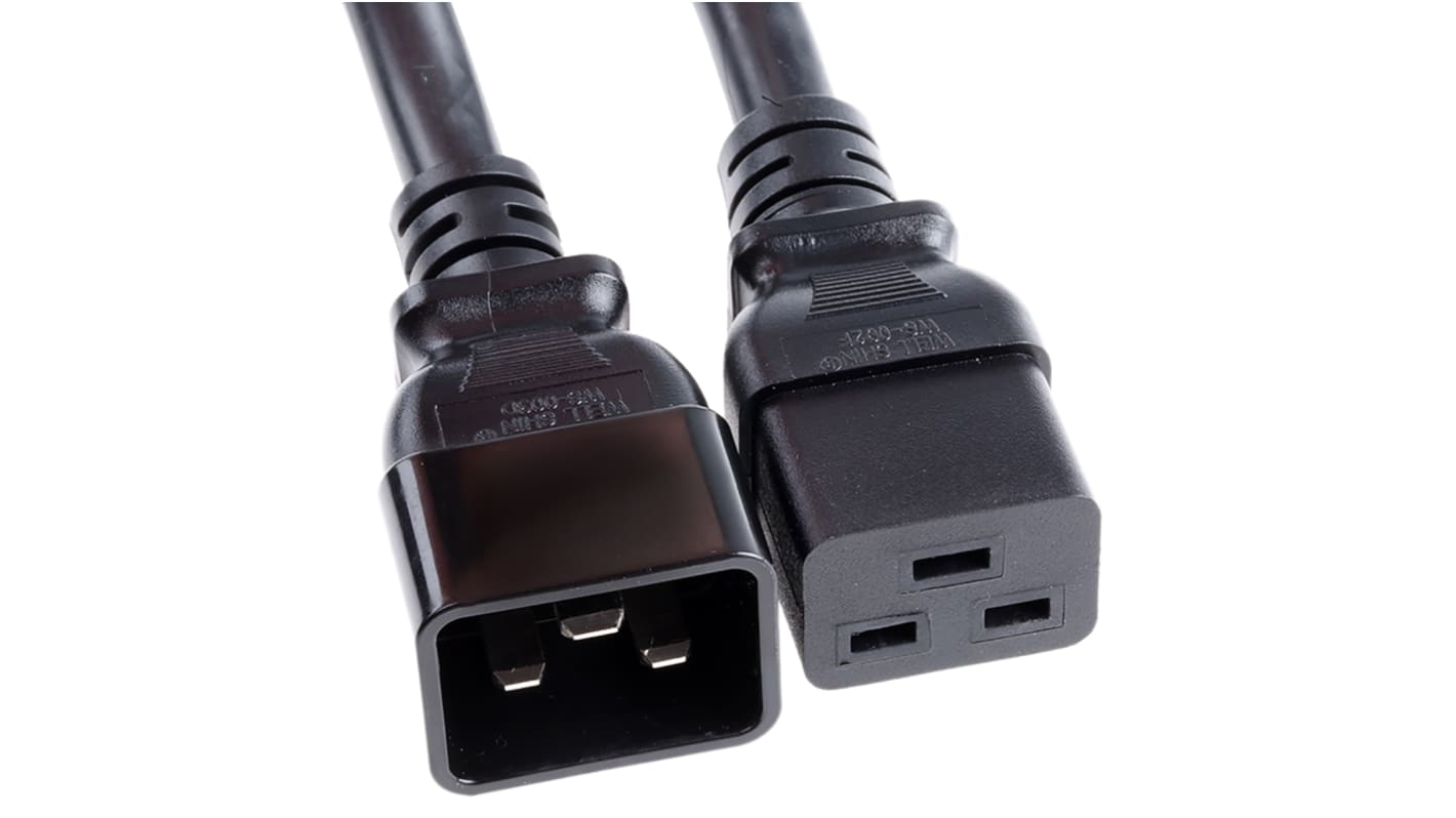 Cavo di alimentazione APC IEC C19/IEC C20, 20 A, L. 1.98m