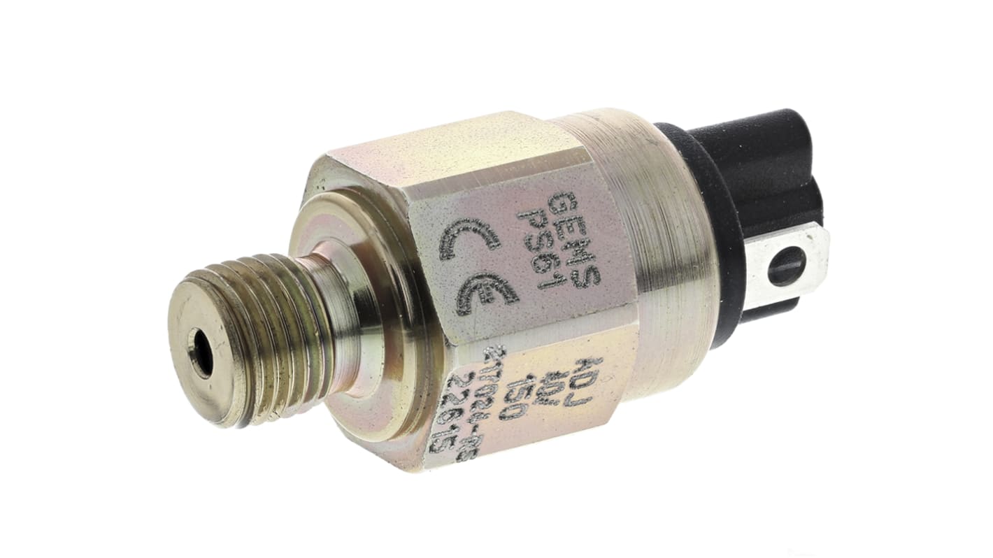 Gems Sensors Pressure Switch, 40psi Min, 150psi Max, SPST-NO Output